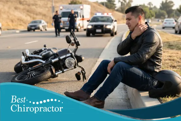 6 Common Motorcycle Accident Injuries Chiropractors See